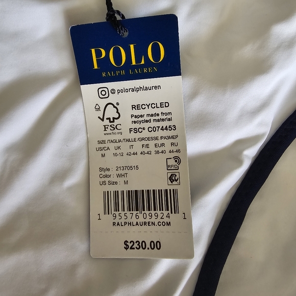 NWT Ralph Lauren one piece swimsuit - Picture 7 of 13